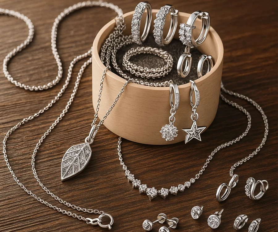 hallmarked silver jewellery in Chandigarh